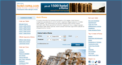 Desktop Screenshot of hotel-roma.com